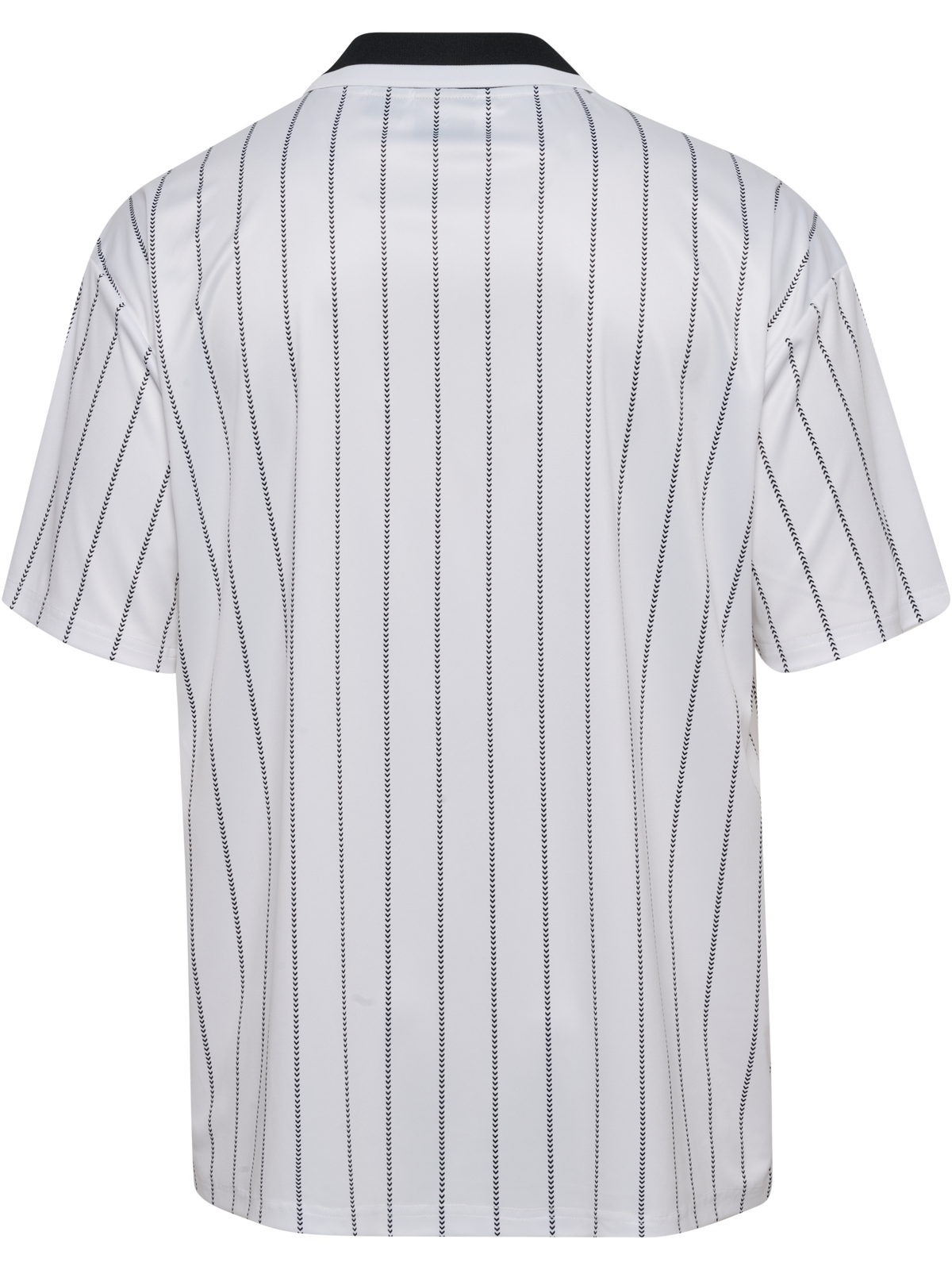 Chevron Pinstripe Polo Shirt