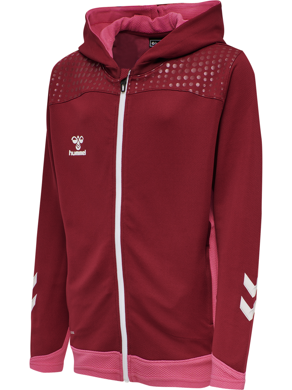 hmlLEAD ZIP POLY HOODIE KIDS