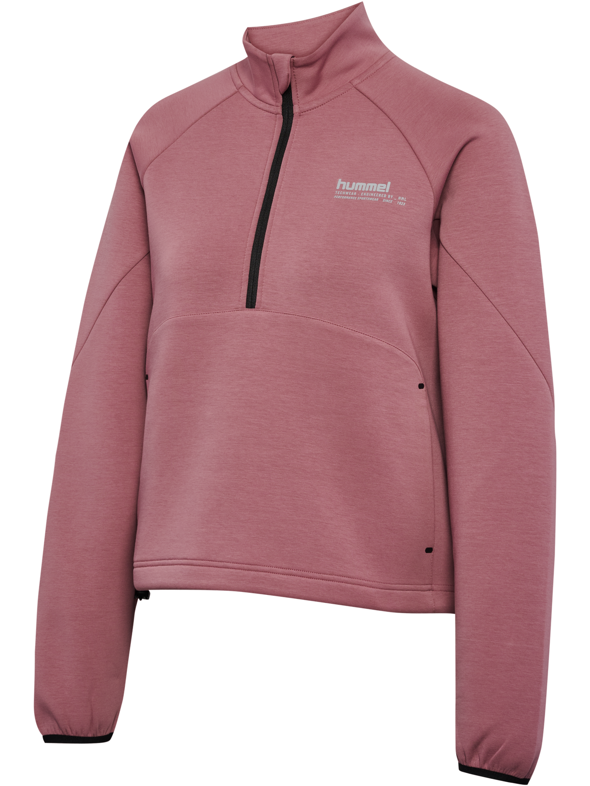 hmlTECH FLEECE WOMEN BOXY HALF ZIP
