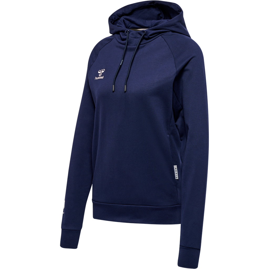 hmlMOVE GRID COTTON HOODIE WOMAN